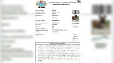 donkey admit card, cow admit card, donkey admit card jammu kashmir, donkey ticket exam, donkey exam jk, donkey admit card, indian express, indian express news