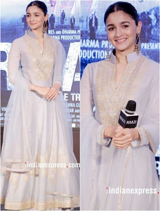 wedding outfits, bollywood wedding outfits, white wedding outfits, blue wedding outifits, Priyanka Chopra, Kangana Ranaut, alia bhatt, manushi chhillar, Sonakshi Sinha, mahira khan, khushi kapoor, malaika arora, karisma kapoor, yami gautam, esha gupta, athiya shetty, sonali bendre, celeb fashion, bollywood fashion, indian express, indian express news