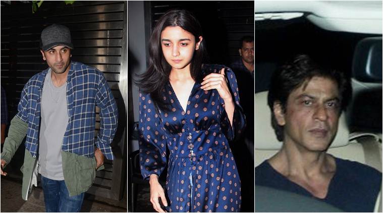 In Pics: Shah Rukh Khan, Alia Bhatt, Ranbir Kapoor, Karan Johar spotted at  Zoya Akhtar's house