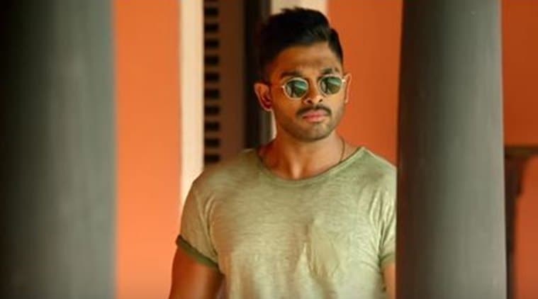 Allu Arjun takes a break from the sets of Naa Peru Surya Naa Illu India   Telugu Movie News  Times of India