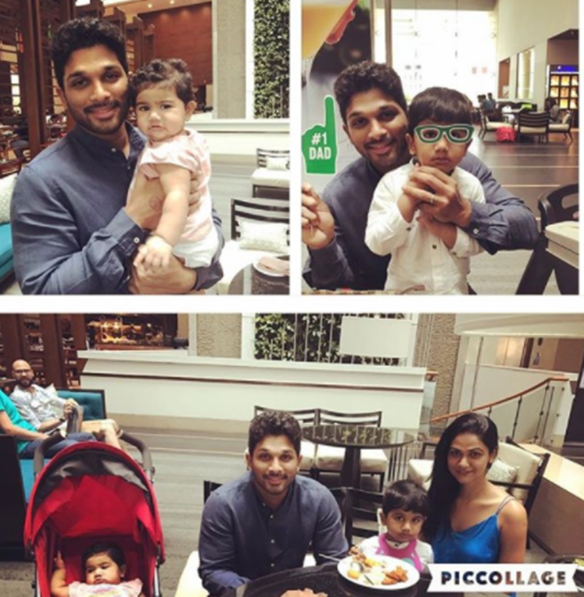 Allu Arjun, wife Sneha Reddy celebrate son Ayaan�s Birthday ...