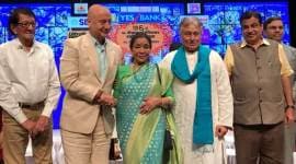Amjad Ali Khan, Anupam Kher get Master Deenanath Mangeshkar Award
