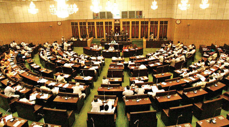 The Andhra Pradesh Legislative Assembly. (File)