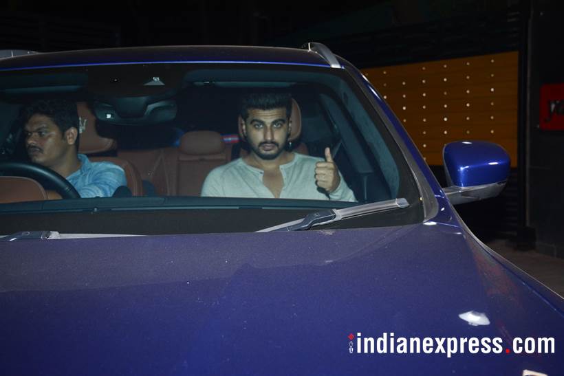 arjun kapoor at october screening