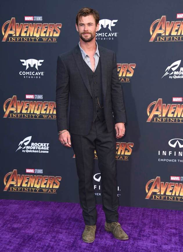 Chris Hemsworth avengers infinity war thor