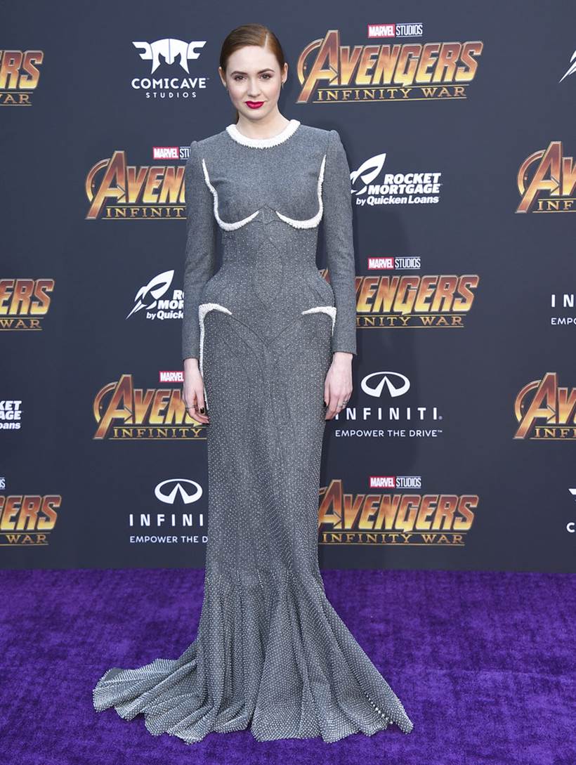 Karen Gillan avengers infinity war nebula