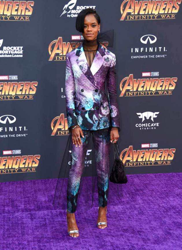 Letitia Wright avengers infinity war black panther