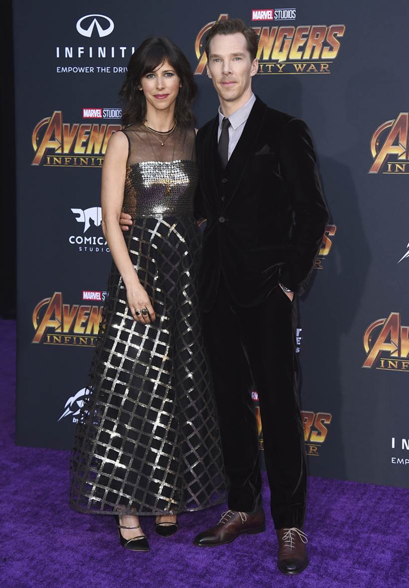 Benedict Cumberbatch, Sophie Hunter avengers infinity war dr strange