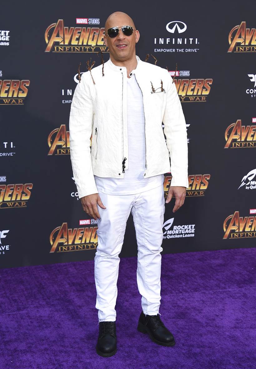 Vin Diesel avengers infinity war groot