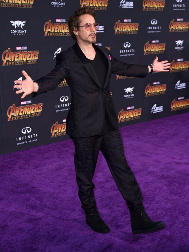 Robert Downey Jr avengers infinity war iron man
