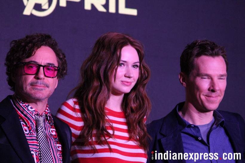 avengers infinity war robert downey jr karen gillan benedict cumberbatch