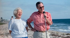 Former US first lady Barbara Bush, who died at 92