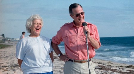 Former US first lady Barbara Bush, who died at 92