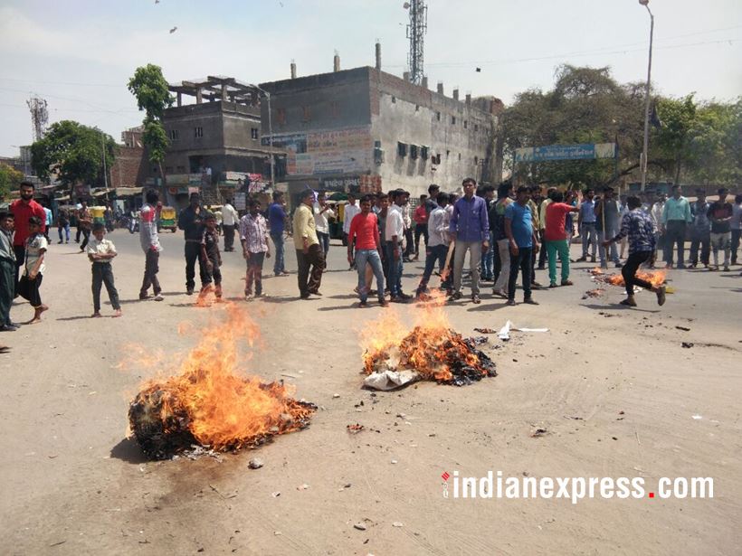 Bharat Bandh Pictures: Protests Against SC/ST Act Turn Violent | India ...