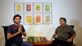 Devdutt Pattanaik, Biswa Kalyan Rath, Devdutt Biswa viral video, talks between Devdutt Biswa, Devdutt Biswa video, video explaining mythology, viral video, indian express, indian express news