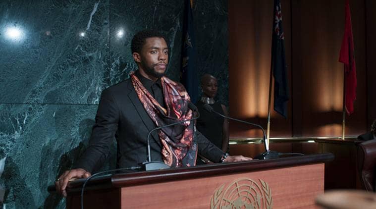 chadwick boseman as black panther