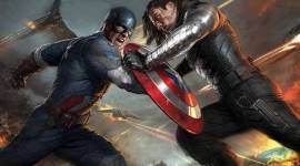 chris evans as steve rogers and sebastian stan as bucky in captain america the winter soldier