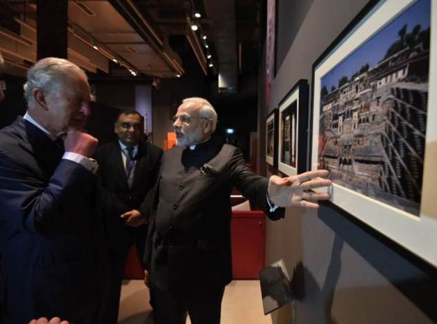 Modi is in London to attend the Commonwealth Heads of Government Meeting.