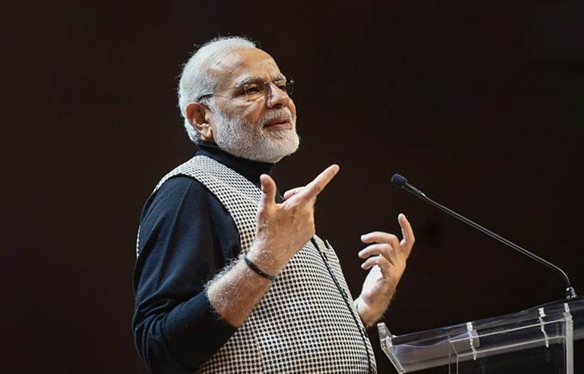Modi is in London to attend the Commonwealth Heads of Government Meeting.
