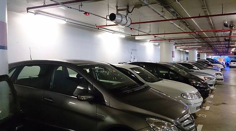 wind blew car away, man reports missing car, missing car report, missing car video, wind steals car, viral video, indian express, indian express news