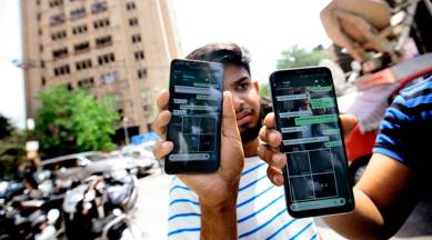 A hand-written copy of the economics paper was circulated across 40 WhatsApp groups.