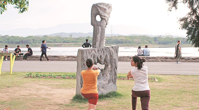 Chandigarh, Chandigarh art, Chandigarh news, chandigarh Murals, chandigarh sculptures, indian express news