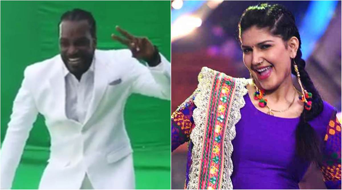 Chris Gayle Sunny Leone Xxx Video - Chris Gayle danced to Sunny Leone's Laila Main Laila, not on Sapna ...