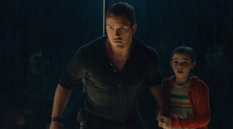 Jurassic World Fallen Kingdom New Teaser Chris Pratt Battles Massive Dinos On The Loose Watch 5799