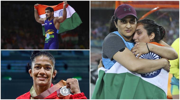 cwg 2018 medal tally india
