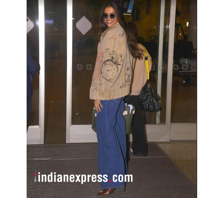 Deepika Padukone, Deepika Padukone latest photos, Deepika Padukone fashion, Deepika Padukone airport style, Deepika Padukone casual style, Deepika Padukone Burberry, indian express, indian express news