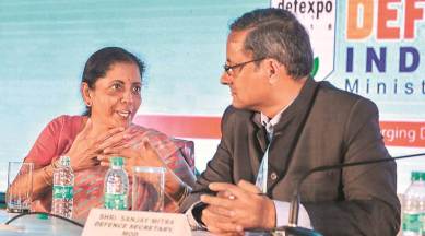 Nirmala sitharaman, Tamil Nadu, defence manufacturing hub, defence expo , chennai, India news, indian express news
