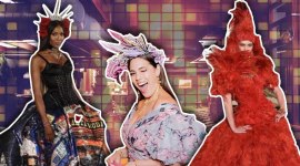 Dolce and Gabbana, Alta Moda, Dolce and Gabbana Alta Moda collection, Naomi Campbell, Ashley Graham, Karlie Kloss, Dolce & Gabbana's jewellery line, Alta Gioielleria, Alta Sartoria, Dolce and Gabbana women's collection, Dakota Fanning, Catherine Zeta Jones, Diane Kruger, Jamie Foxx, celeb fashion, hollywood fashion, indian express, indian express news