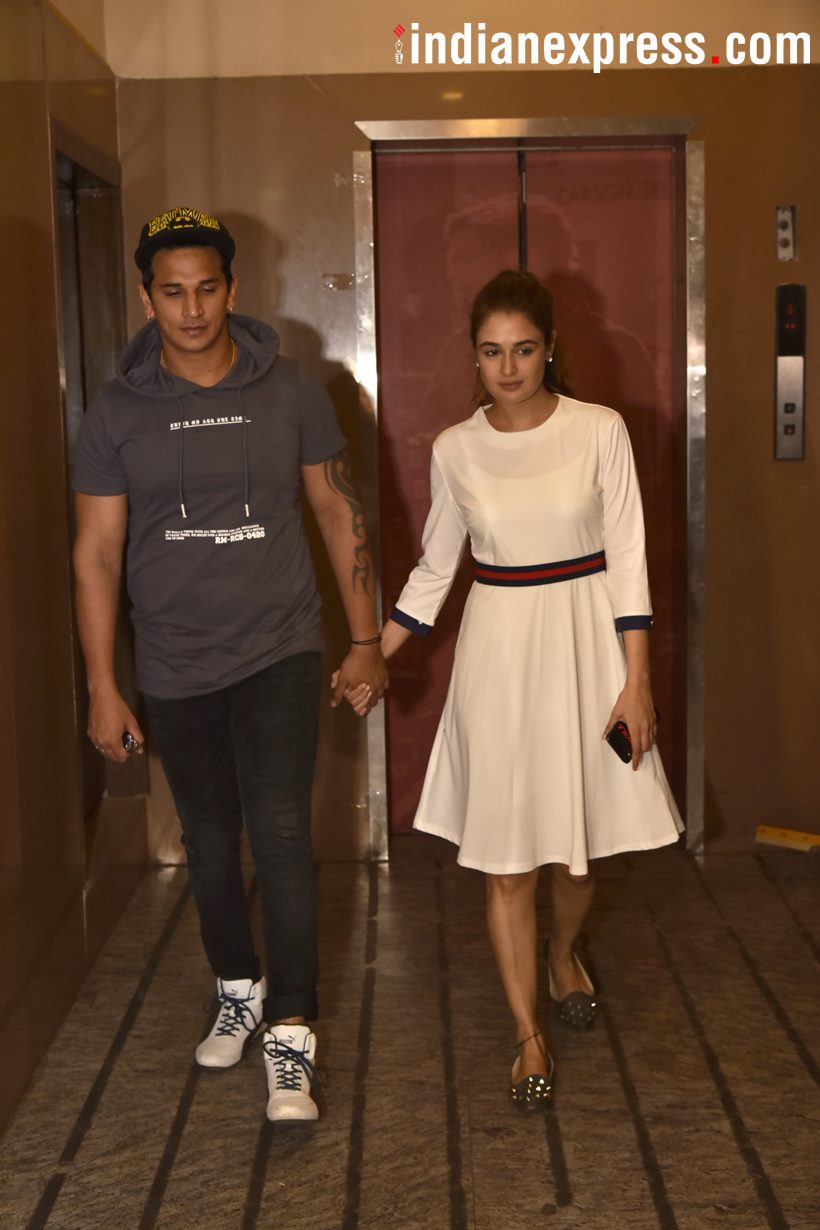 Prince Narula and Yuvika Choudhary