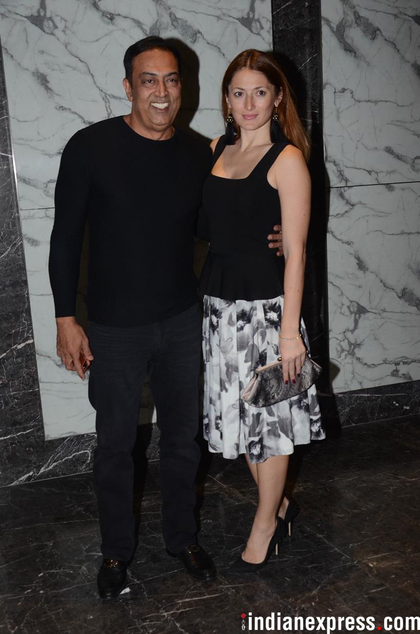 vindu dara singh at poonam dhillon party