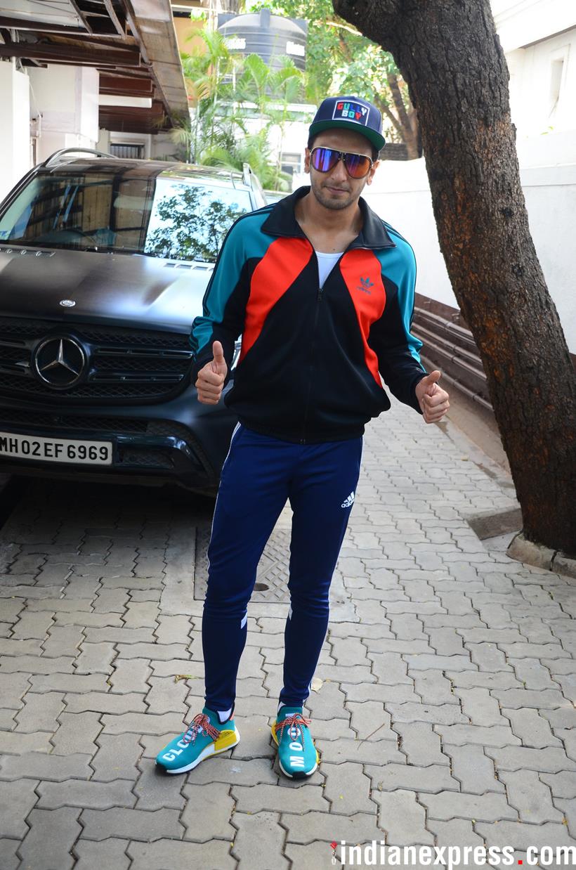 ranveer singh spotted in mumbai