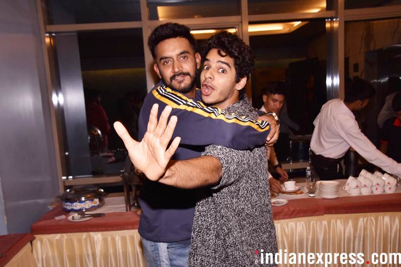 ishaan khatter with dhadak director shashank khaitan