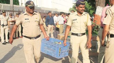 maharashtra farmers, farmers dump vegetables, mumbai city news, mumbai news, mumbai farmers, farmers protest, osmanabad, indian express