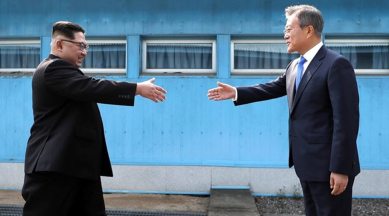 When Kim Jong Un took that small yet historic step