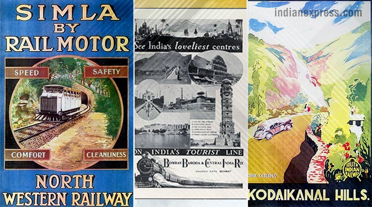 indian railways, tourism posters indian railways