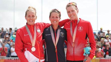 Sally Pearson, Sally Pearson news, Sally Pearson updates, Flora Duffy, Commonwealth Games, Commonwealth Games 2018, sports news, Indian Express
