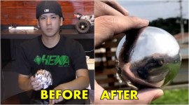 aluminium foil, aluminium foil metal balls, making metal balls from aluminium foils, viral video,