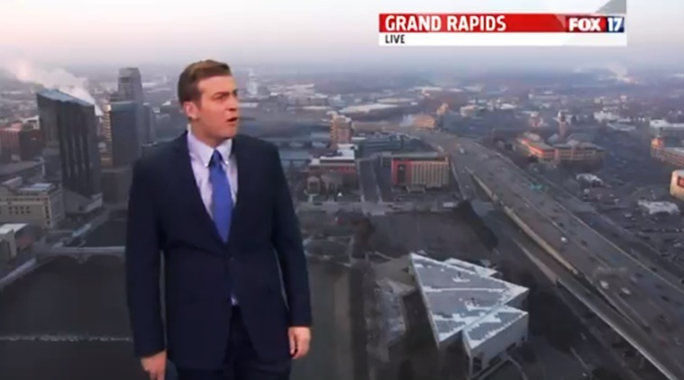 WATCH Hilarious video of weatherman ranting on air because