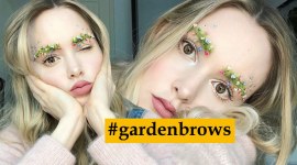 eyebrow trends 2018, weird eyebrow trends, beauty trends 2018, bizarre eyebrow trends, garden eyebrows, easter eyebrows, squiggle eyebrows, fishtail eyebrows, barbed wires eyebrows, crown brows, braided brows, indian express, indian express news