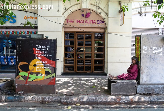 mirza ghalib, mirza ghalib poems, kolkata, kolkata mirza ghalib, mirza ghalib in kolkata, cesc, cesc metre box paintings, kolkata news, mirza ghalib quotes, mirza ghalib photos, indian express