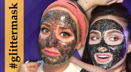 glitter face mask, bizarre face mask, weird face mask, beauty trends, beauty trends 2018, bubble face masks, face masks to try, rubber face mask, face masks, indian express, indian express news