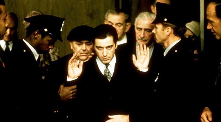 A still from The Godfather II