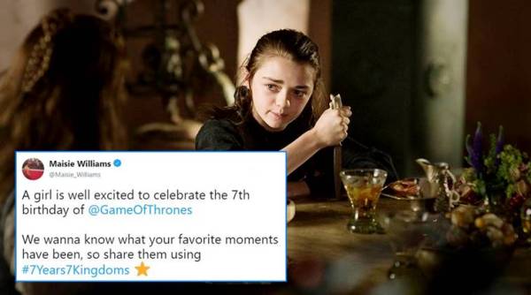 game of thrones, Maisie Williams, Arya Stark, Maisie Williams asks Twitterati, twitter reaction game of thrones, GOT news, GOT tweets, indian express, indian express news