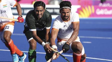 India and Pakistan clashed in hockey at CWG 2018