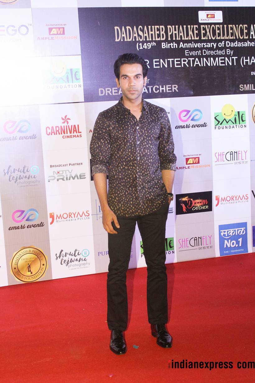 rajkummar rao at dada saheb phalke excellence awards