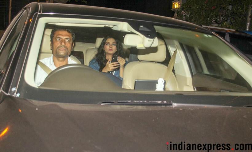 rhea kapoor at sanjay kapoor house